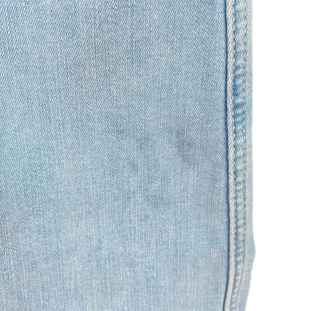 Hollister Daisy High Rise Flare Jeans Retro Stretch Light Wash Size 28/32 - Picture 6 of 7